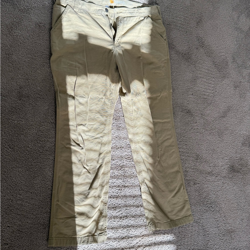Carhartt Relaxed Fit Khaki Pants